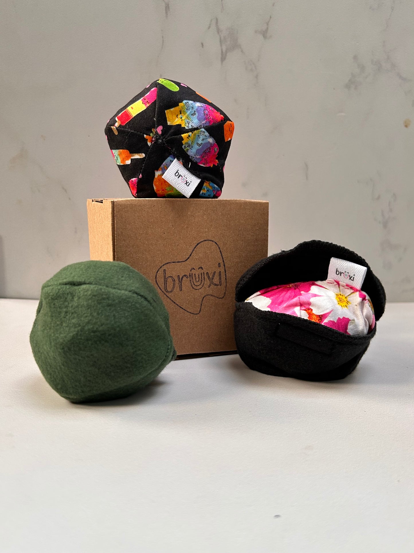 Bruxi: Masajeador térmico artesanal para aliviar el bruxismo, la tensión y el estrés (Talla Grande)